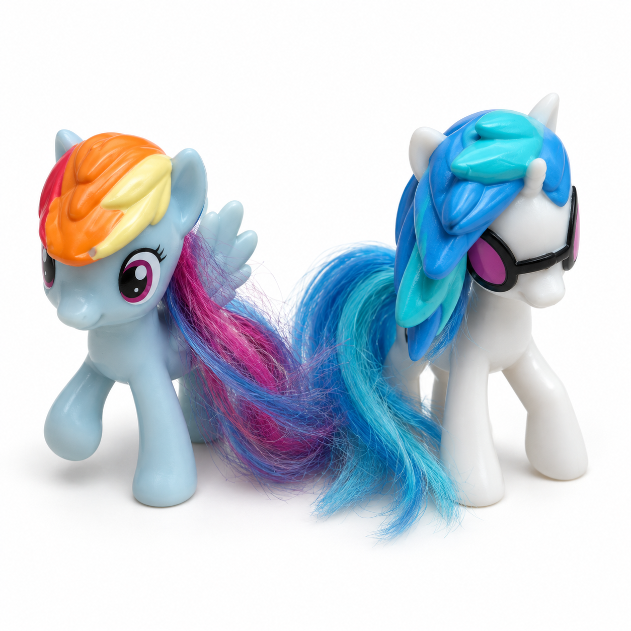 Набор пони My Little Pony Радуга Дэш и DJ Pon-3, 2 фигурки