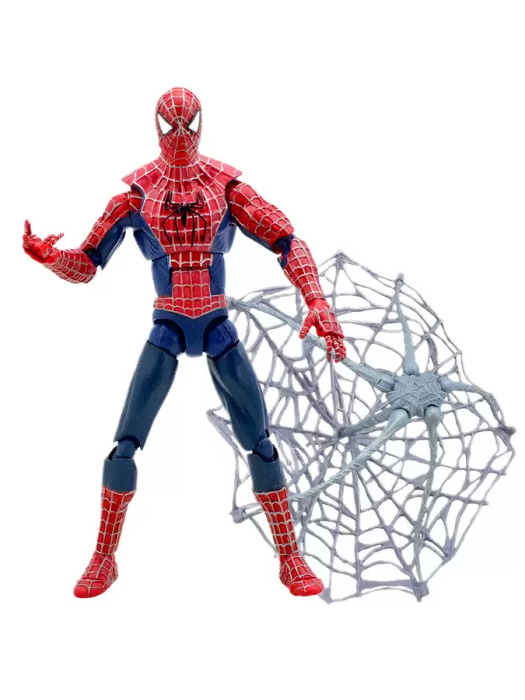 Фигурка Человек-паук Hasbro Spider-Man 3 Unleashed 360 с паутиной