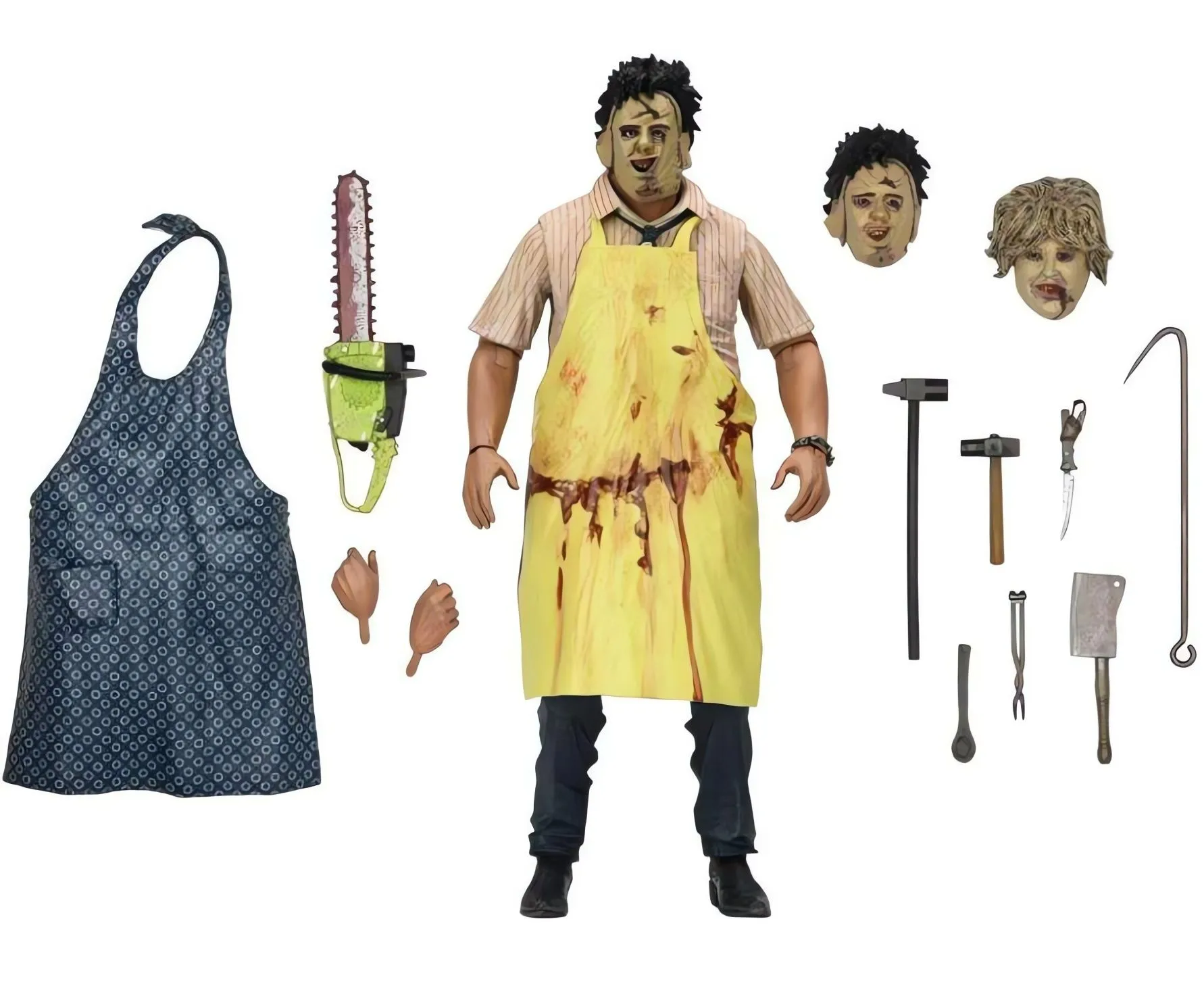 Фигурка NECA Ultimate Leatherface «Техасская резня бензопилой», 50-летие фильма