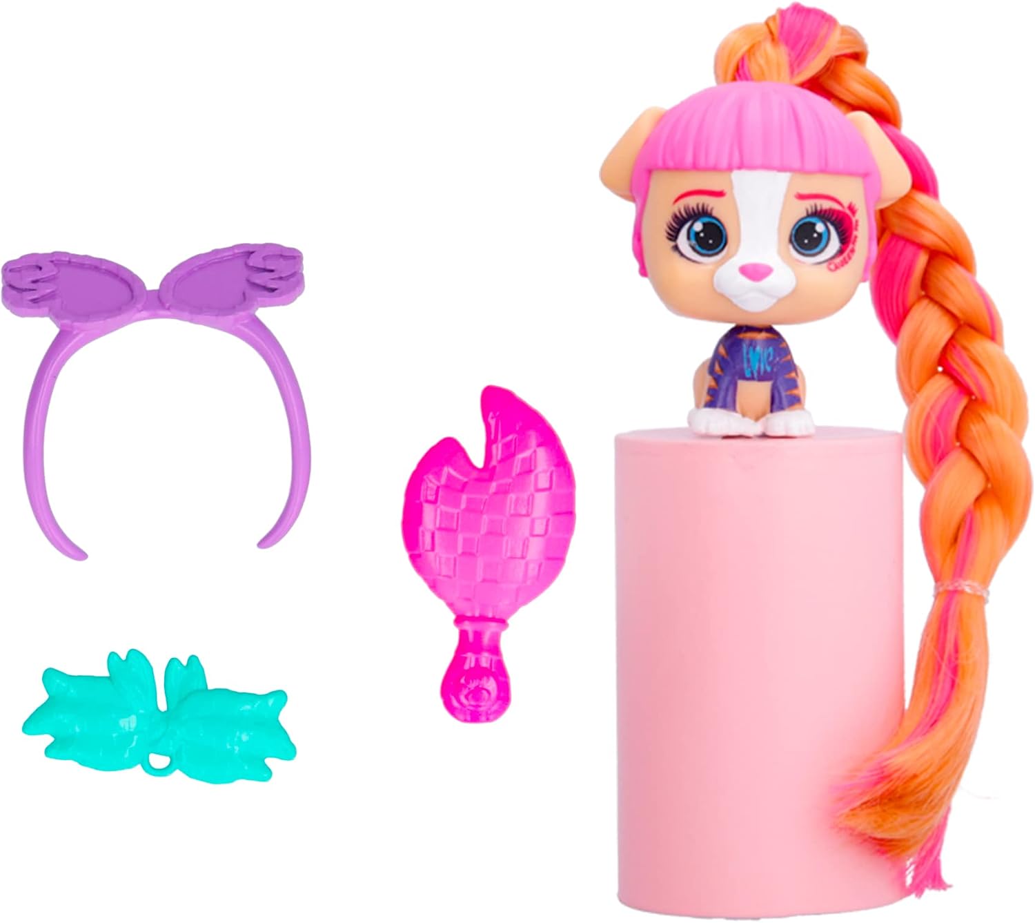 VIP Pets Mini Fans Bow Power, питомец-сюрприз, серия 5