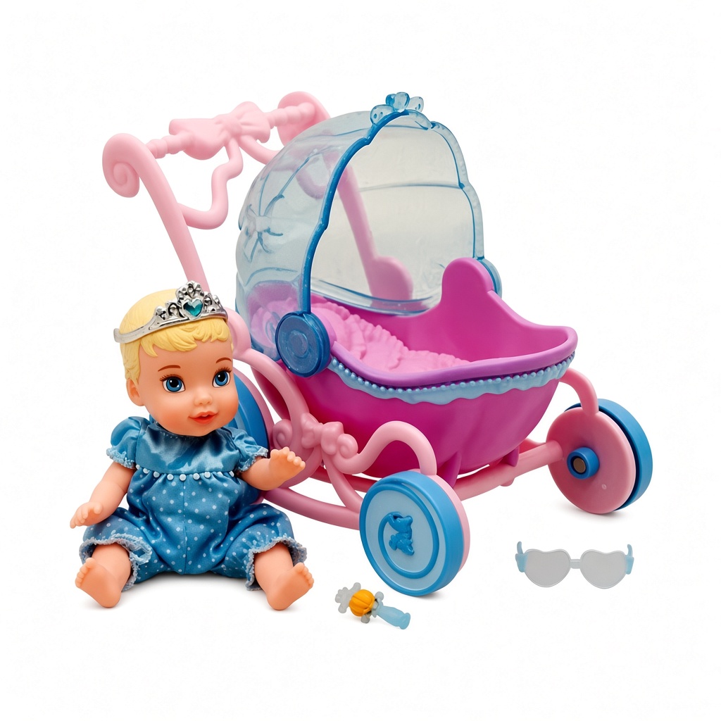 Игровой набор Disney Princess «Малышка Золушка с коляской»