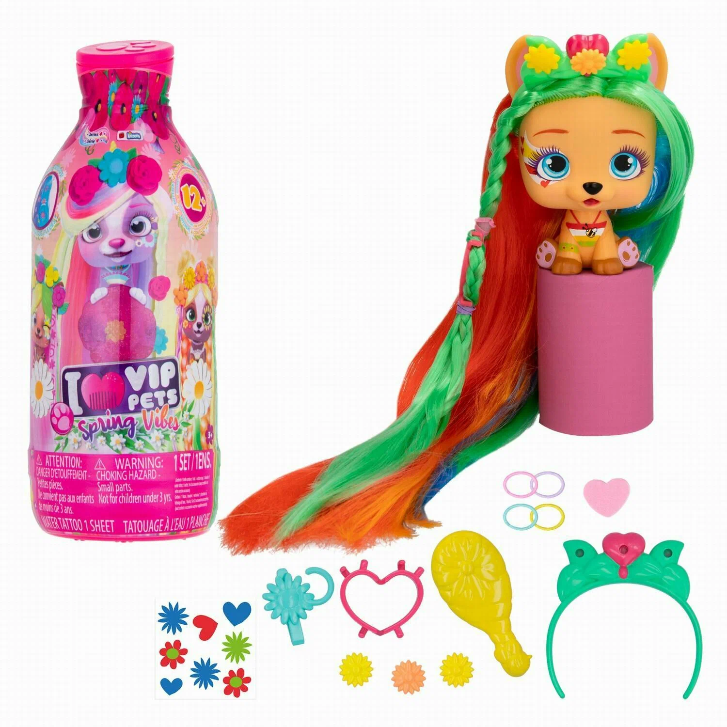 Питомец-сюрприз IMC Toys VIP Pets Spring Vibes с аксессуарами
