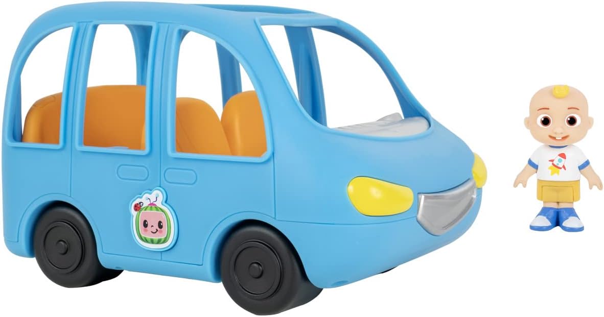 Музыкальный автомобиль CoComelon Deluxe Family Car с фигуркой Джей-Джея