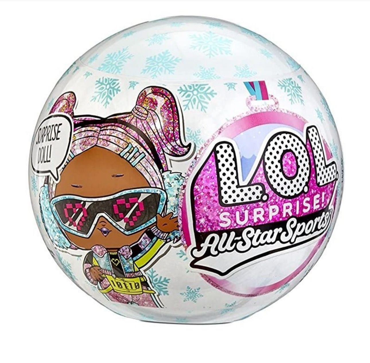 Кукла-сюрприз L.O.L. Surprise! All-Star Sports Winter Games, 8 сюрпризов
