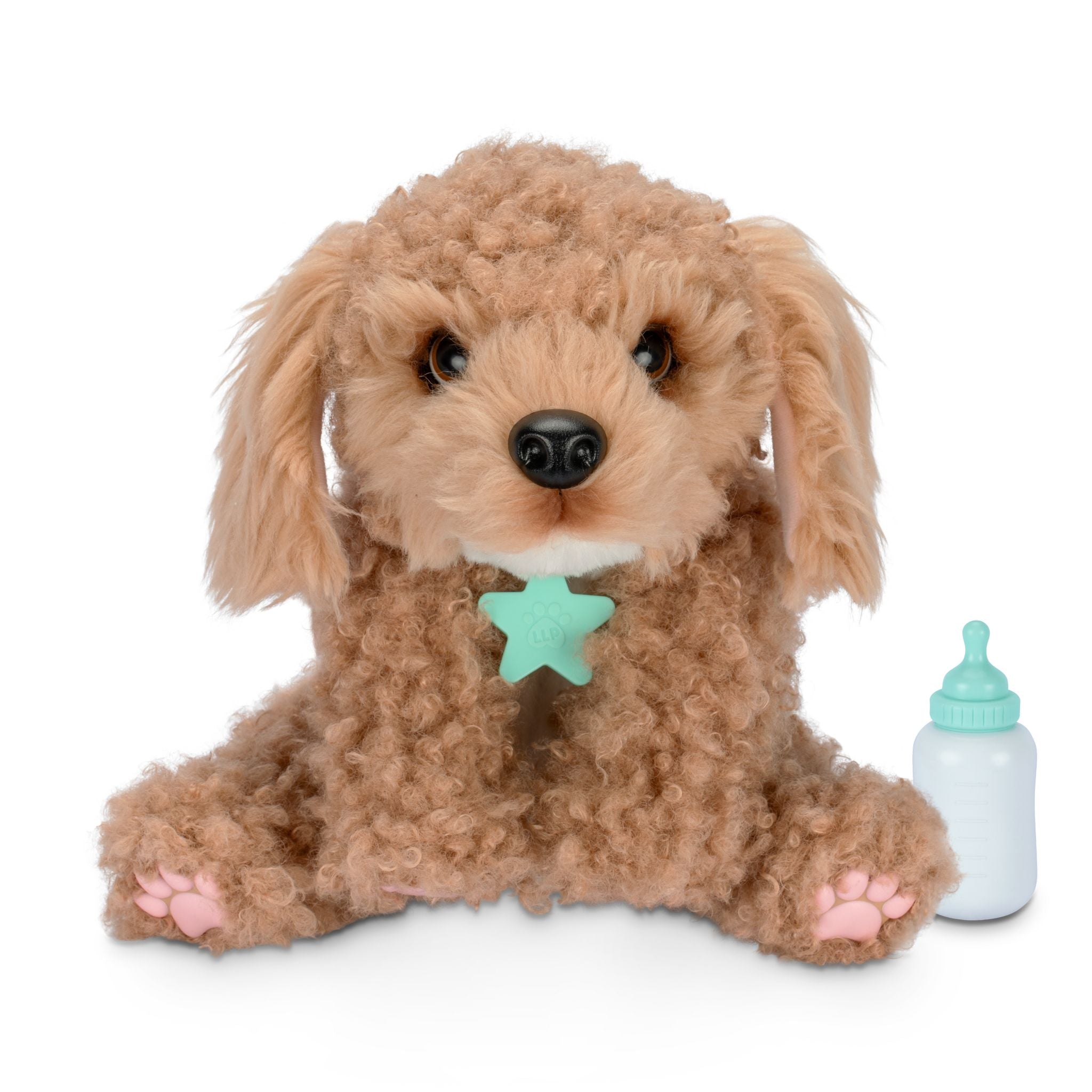 Интерактивный щенок Little Live Pets My Really Real Puppy Кёрли (Curley) с переноской